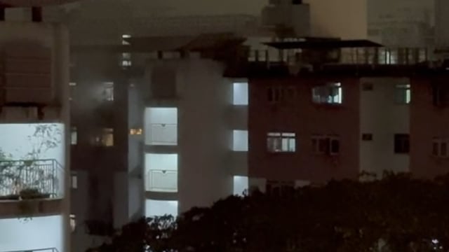马西岭租赁组屋凌晨失火  72岁老汉昏迷送院不治