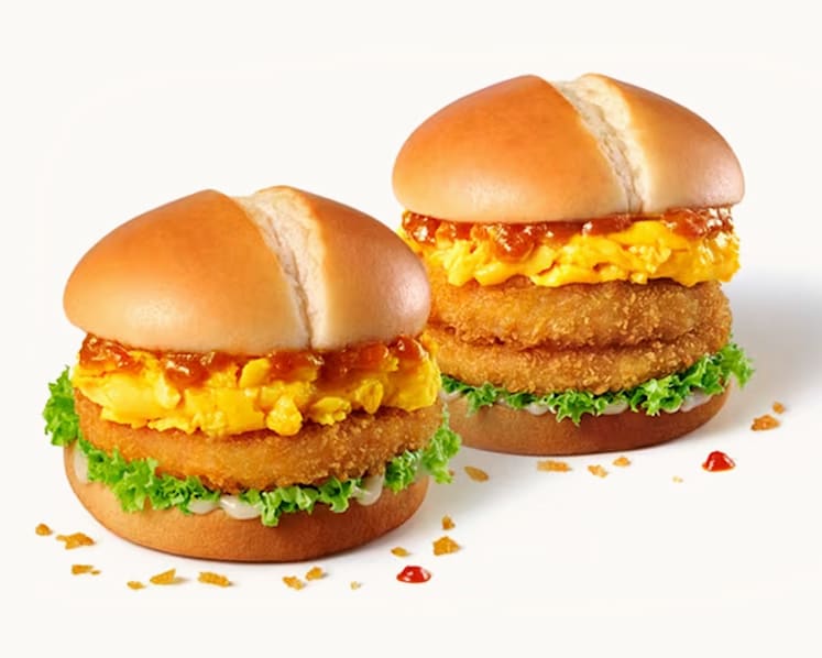 McDonald's Singapore collaborates with Jumbo Seafood to launch chilli crab sauce burgers in celebration of SG60