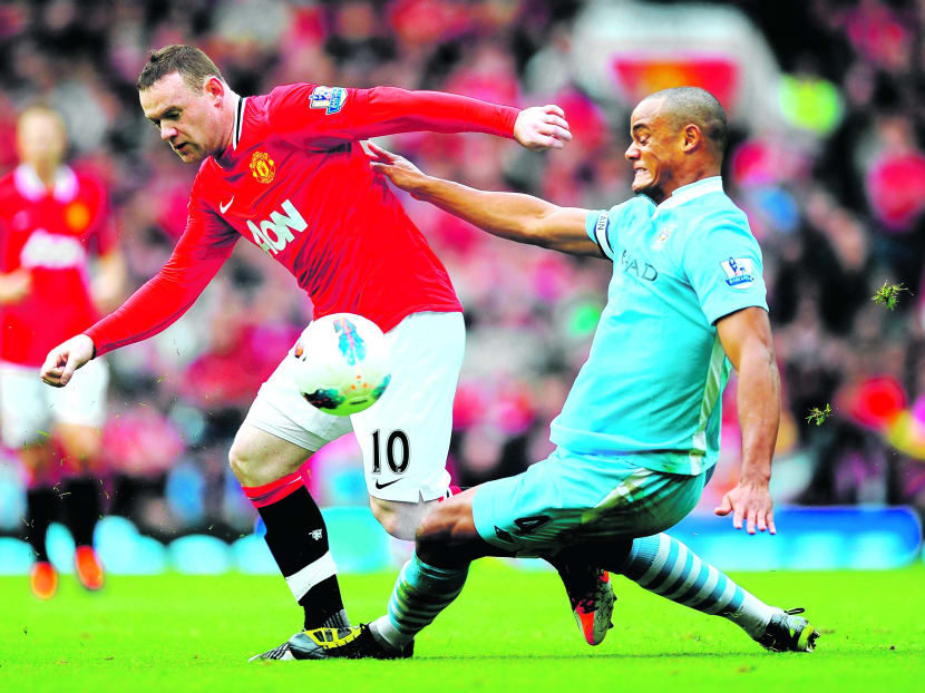Man City thrashed rivals United 6-1 when the two sides met earlier this season. Photo: Getty Images