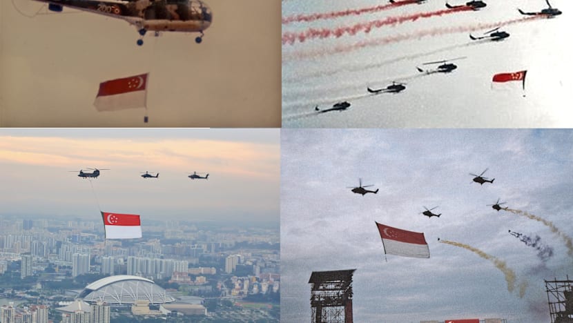 Here comes the flag – Majulah Singapura