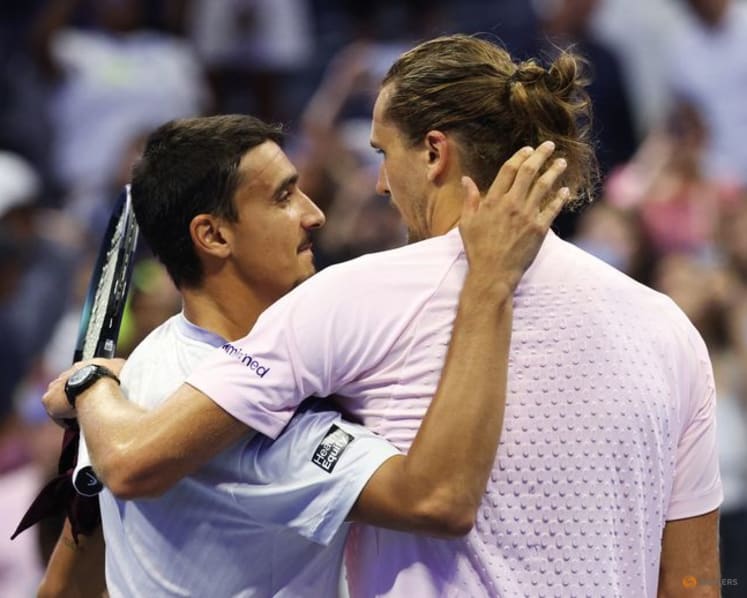Top seed Zverev avoids upset in five-set thriller