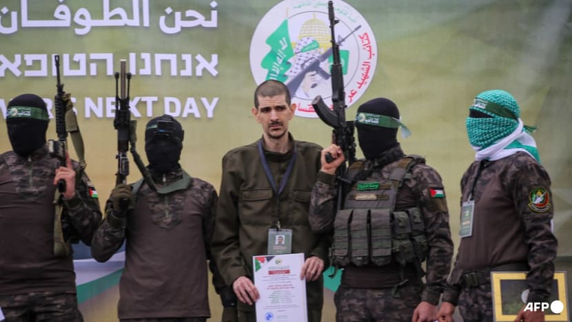 Hamas frees three hostages, whose frail condition shocks Israelis