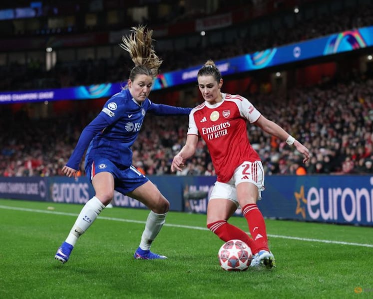 Russo on target as Arsenal earn 3-1 win over Chelsea in Women's Champions League
