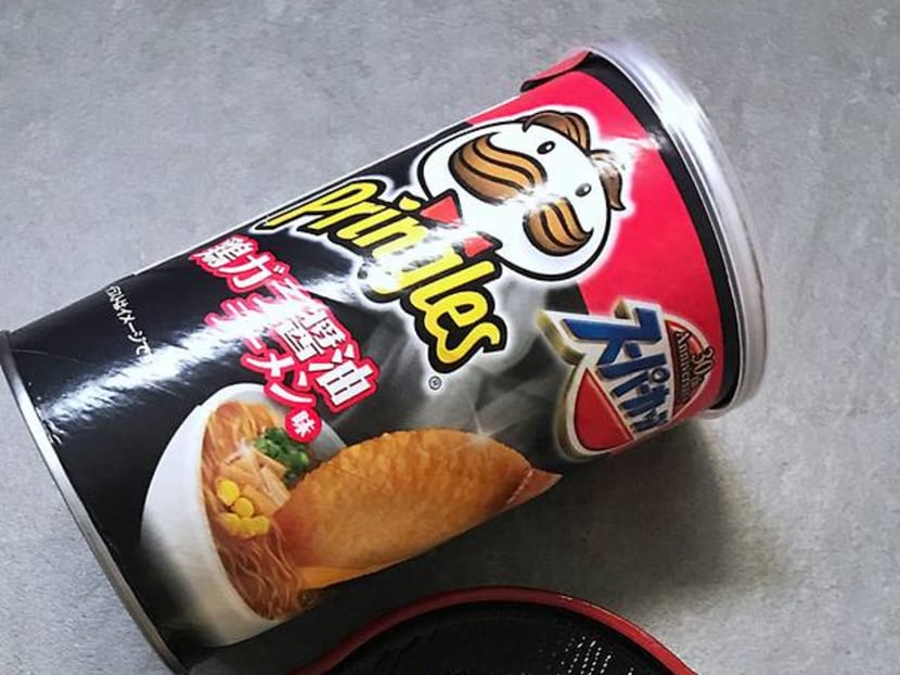New Japanese Pringles Flavours Like Soy Chicken 'Ramen' Sold In Singapore For $1.60 Each