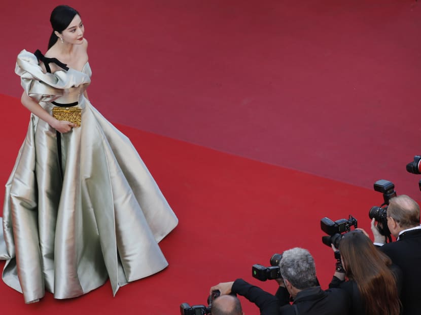 Actress Fan Bingbing, seen here at the Cannes Film Festival in May, earned 30 million yuan for her work on the film Air Strike but had only declared 10 million to the authorities, thus evading 6.18 million yuan in personal income tax.