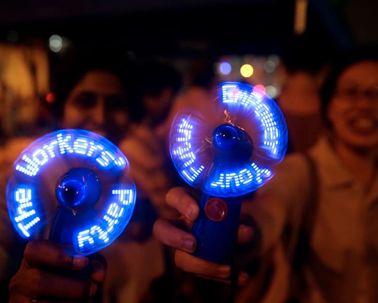 WP holds its second GE2015 rally