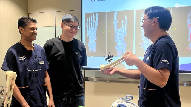 全球首例！糖尿病患者足部坏疽 本地医院通过新治疗模式免截肢