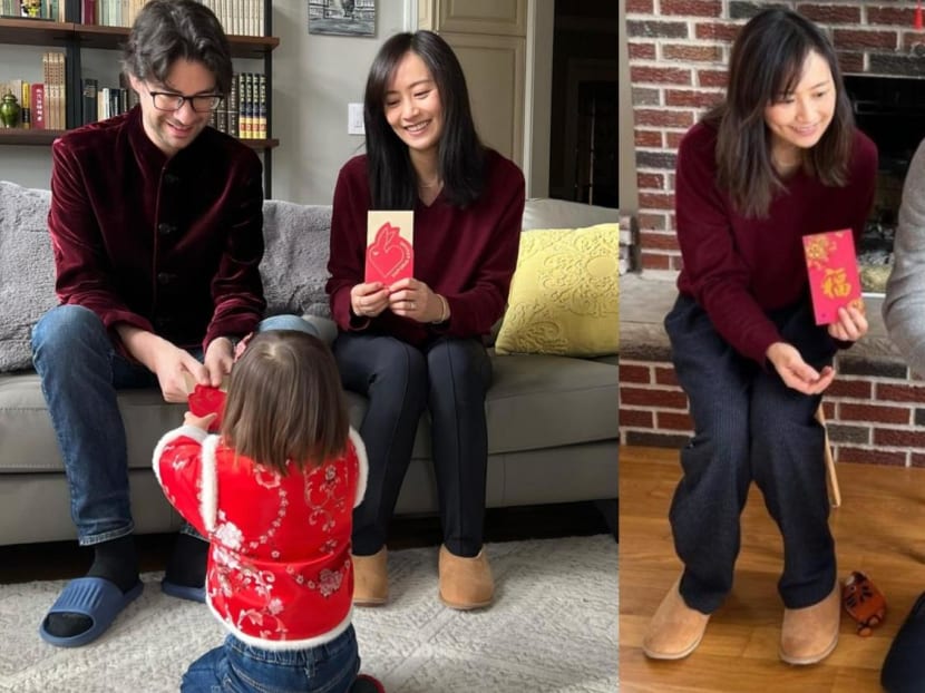 Fala Chen Criticised For Making Her Daughter Kneel To Receive Ang Pows During CNY