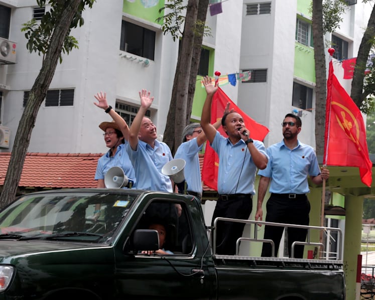 Post GE2015: Parties hold walkabouts, victory parades to thank residents