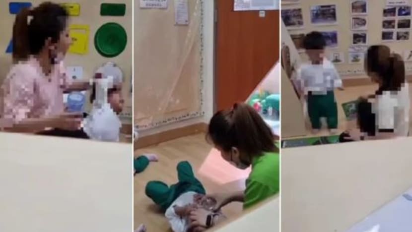 Guru dibuang kerja selepas video dera kanak-kanak di tajaka Woodlands tersebar