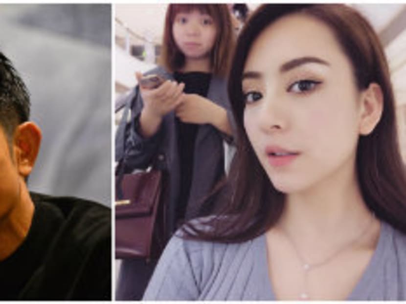 TODAY file photo of Aaron Kwok (left); screencap: mokafy/Instagram