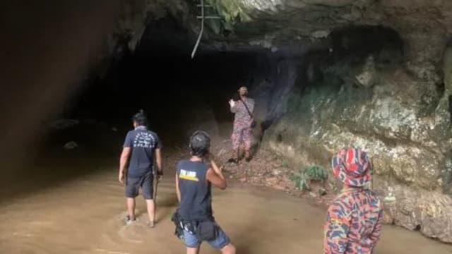 马国版“睡美人洞事件” 新马拍摄队受困霹州椰壳洞