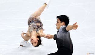 Figure skating-Miura and Kihara skate to Japan's first ever Olympic pairs title
