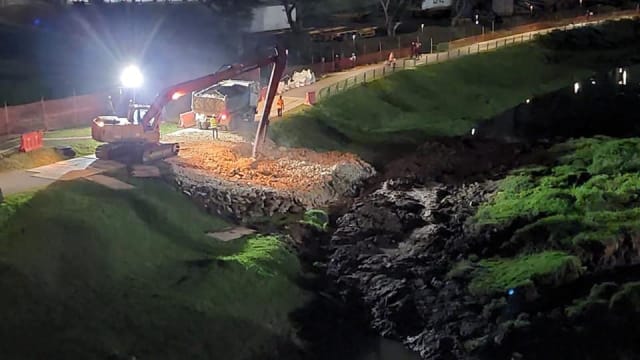 李智陞：金文泰土崩事故地点的修复工作或需数月时间