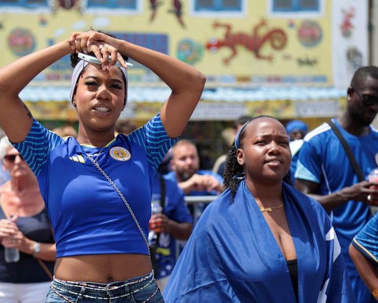 Curacao fans take heavy defeat in their stride as World Cup delight undimmed