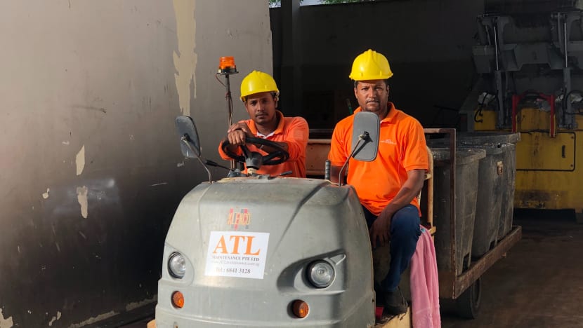 Baby found in Bedok North was 'slowly, slowly crying', says cleaner who found him