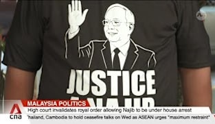 Malaysian High Court invalidates royal order allowing Najib to be under house arrest 