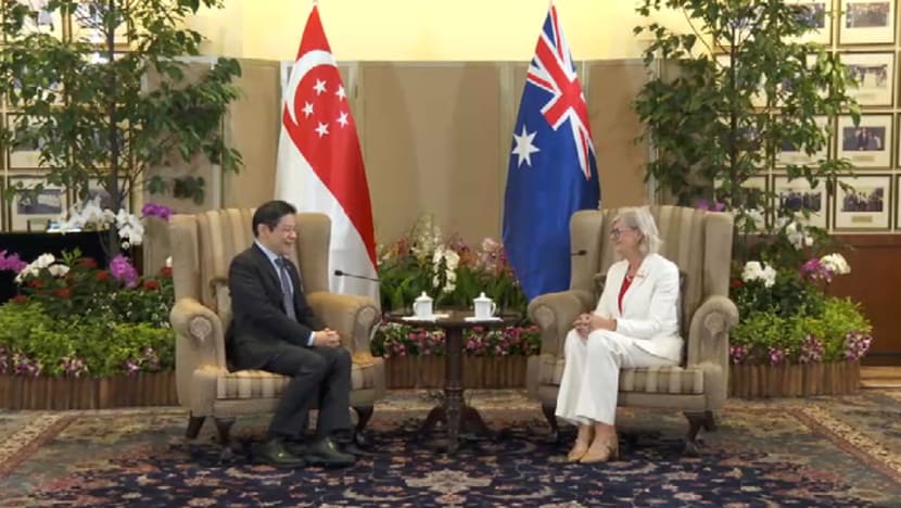 Ketua Gabenor Australia Mostyn kunjungi Presiden Tharman, PM Wong