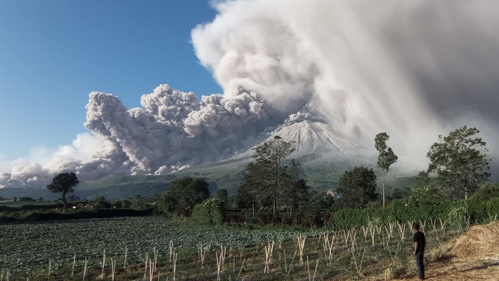 Gunung Sinabung Erupsi Lagi: 2.451 Warga Dievakuasi & Wisata Ditutup