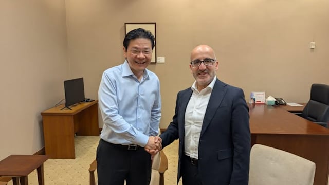 黄总理接见巴勒斯坦部长 重申支持机构能力建设