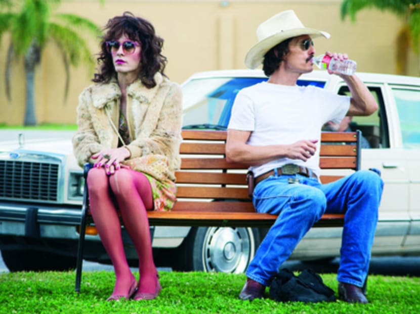Jared Leto and Matthew McCounaughey in Dallas Buyers Club.