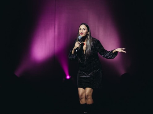 Sharul Channa, Singapore’s only full-time female stand-up comedian, wants you to know that women are funny