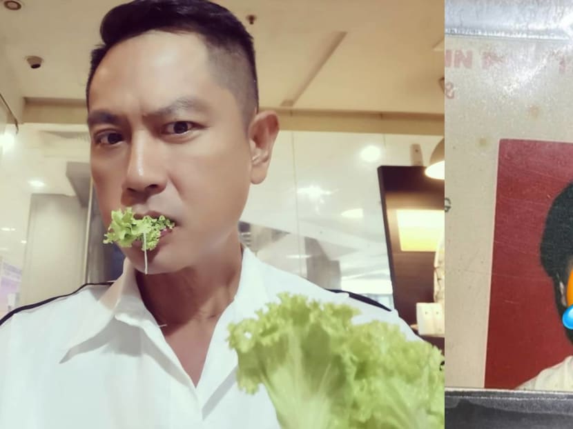 Talk about an unglam blast from the past.