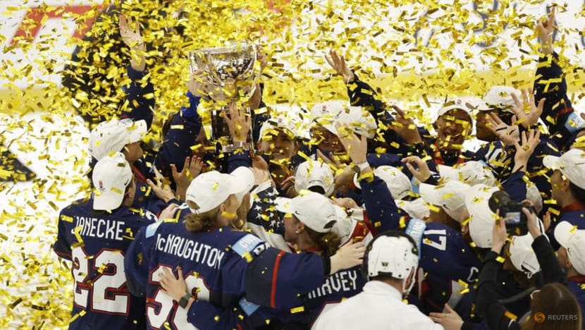 Ice hockey-US beat Canada to win world championships with Janecke overtime goal Ice hockey-US beat Canada to win world championships with Janecke overtime goal