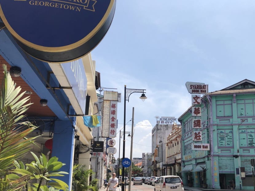 Penang’s World Heritage Site of George Town.