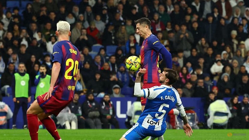 Late Olmo and Lewandowski goals give Barca 2-0 dramatic win at Espanyol