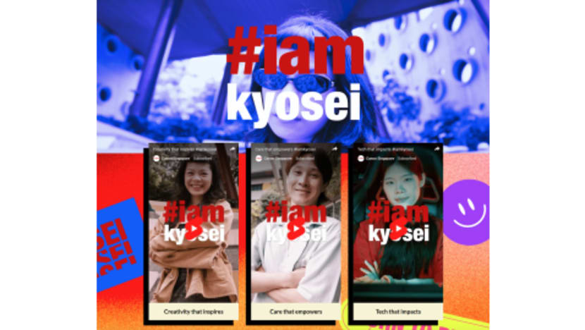 Canon Singapore Strengthens Gen Z ties with "#iamkyosei"