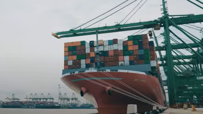 Oil slicks reported off Tuas Port, authorities say port operations 'not significantly' impacted Oil slicks reported off Tuas Port, authorities say port operations 'not significantly' impacted