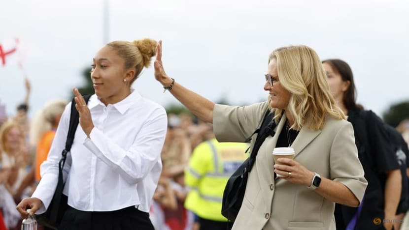 England women return home to heroes' welcome after Euro 2025 win