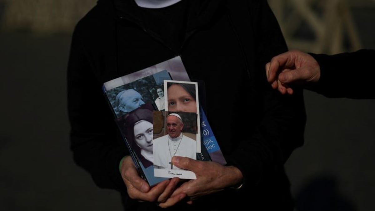 Pope Francis resting, stable as nears three weeks in hospital