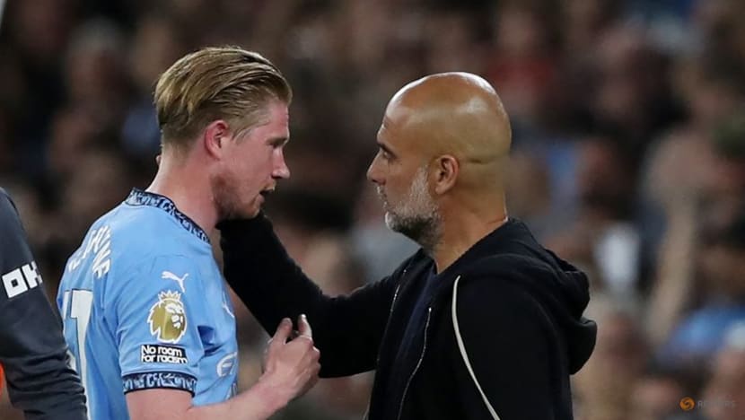 Guardiola said outpouring for De Bruyne showed 'how much love was there' Guardiola said outpouring for De Bruyne showed 'how much love was there'