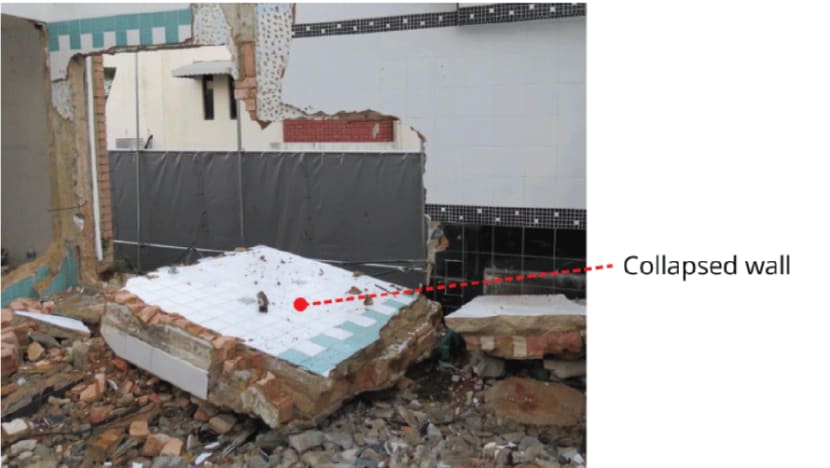 Worker dies after wall he was hacking at Serangoon Gardens home collapses on him