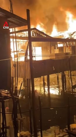 Cooking mishap blamed as fire razes 1,000 homes in Malaysia's Sabah