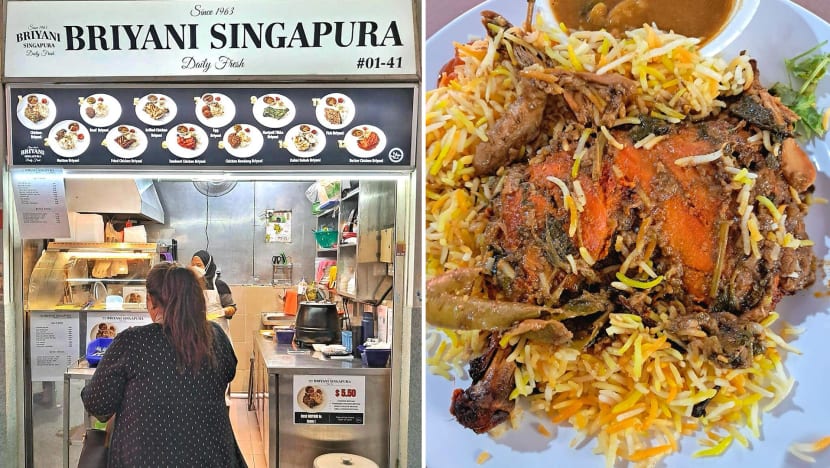 Hawker Stall Selling $5.50 Biryani Apparently Linked To Famous 103-Year-Old Biryani Specialist Restaurant
