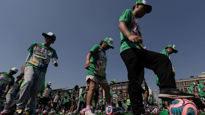 Mexico breaks Guinness World Record for largest soccer class ahead of World Cup