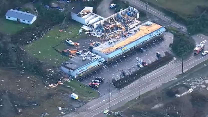 Puting beliung landa Seattle