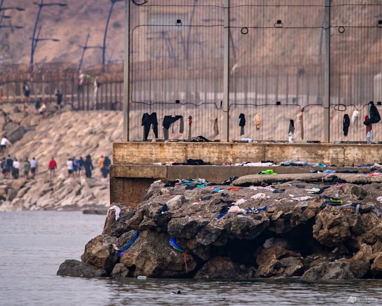Spain's North Africa enclave returns to normal as migrants depart