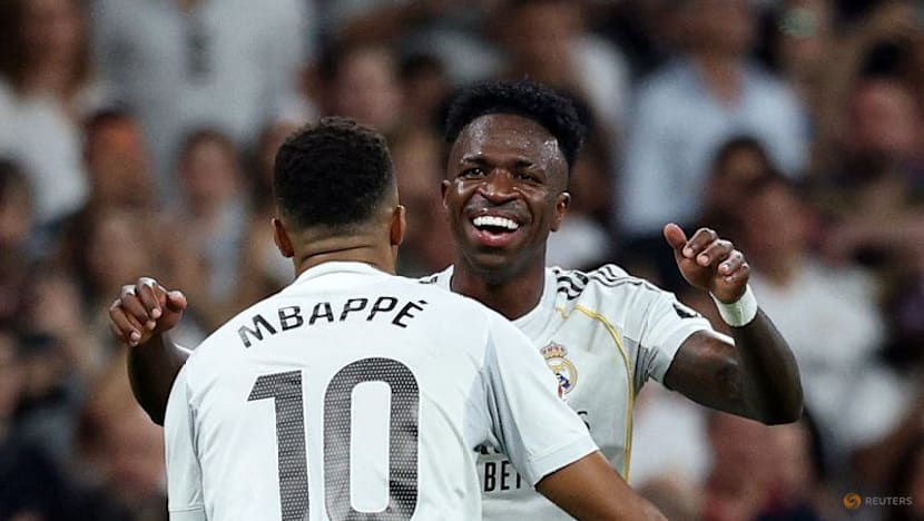 Vinicius double helps Real to 3-1 home win over Villarreal