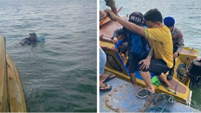Lelaki ini nekad berenang ke kampungnya gunakan 2 botol kerana tiada wang Lelaki ini nekad berenang ke kampungnya gunakan 2 botol kerana tiada wang