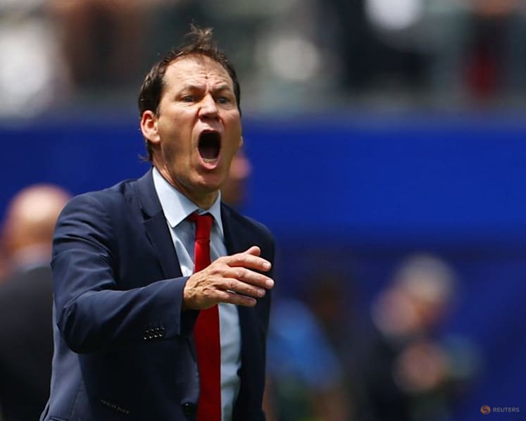 Belgium coach Garcia's tenure in doubt after Courtois substitution