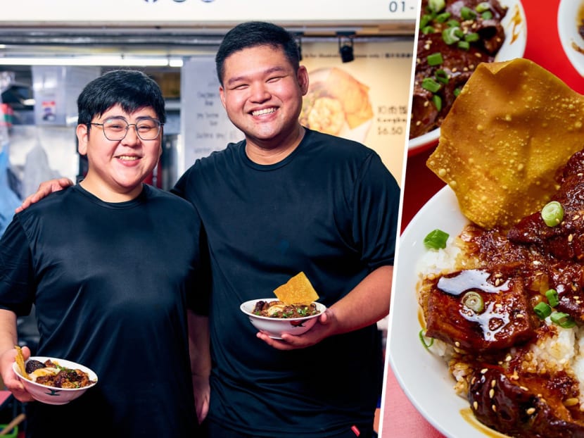 ‘I’m not greedy, I don’t need a bungalow — condo can already,’ says Foodpanda rider turned hawker selling braised pork rice