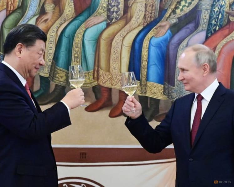 Commentary: Xi and Putin's no-limits partnership is becoming a one-sided affair