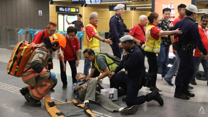 Emergency and evacuation exercise held in East Coast; another 500 community volunteers sought Emergency and evacuation exercise held in East Coast; another 500 community volunteers sought