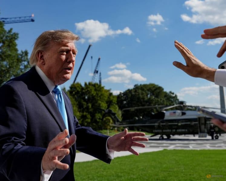 Trump says US moved bombers from UK base after 'threats'