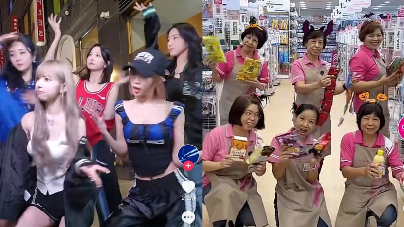 Aunties Working At Daiso IMM Go Viral With TikTok Challenge Aunties Working At Daiso IMM Go Viral With TikTok Challenge