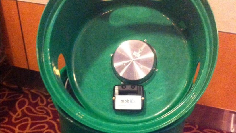 'Smart bins' let cleaners know when they need attention